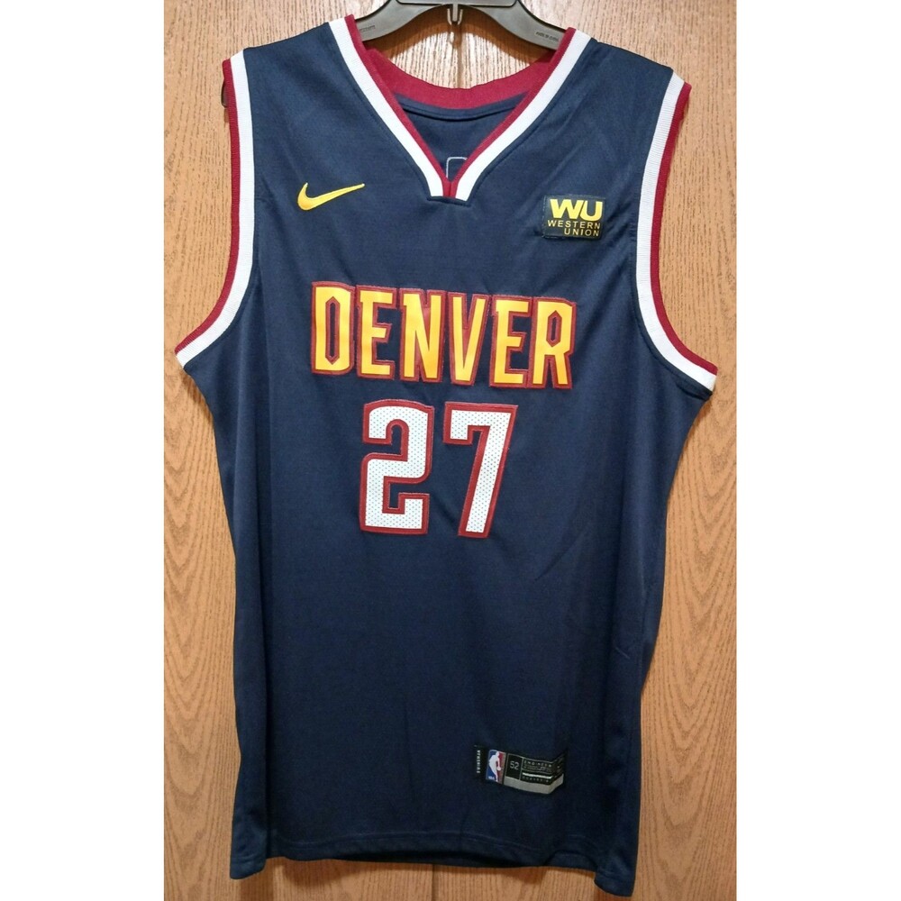 Jamal Murray (Nike)-(Nuggets)-(Blue)-(Jersey)-(New Condition)-(Size:XL)-$90.00